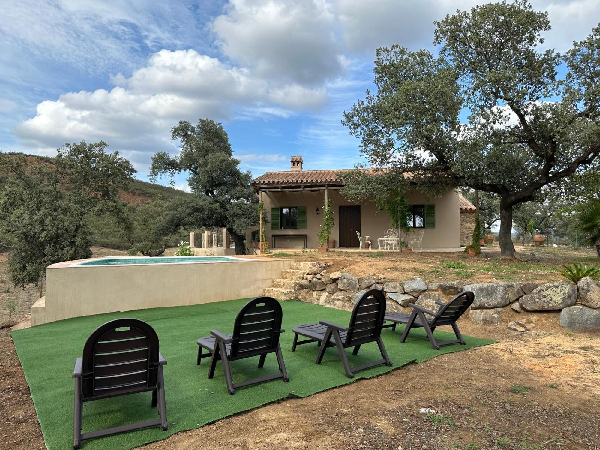 Alojamiento Rural En Aracena. Finca El Rehilete エクステリア 写真